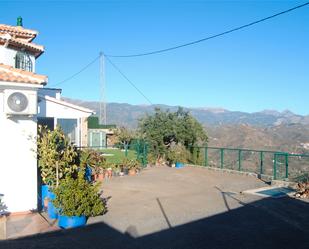 Vista exterior de Finca rústica en venda en Algarrobo amb Aire condicionat, Terrassa i Piscina