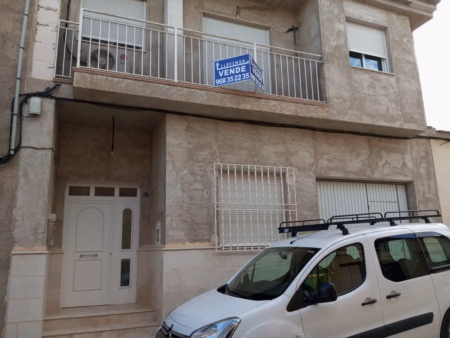 Exterior view of Houses for sale in Murcia  with Air Conditioner, Terrace and Storage room