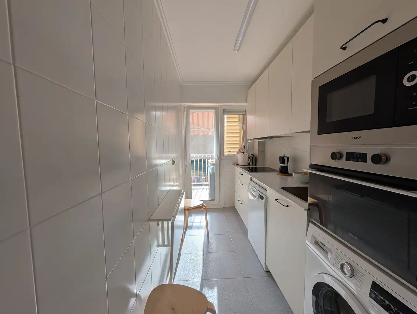 Cocina de Piso en venta en Donostia - San Sebastián  con Calefacción, Terraza y Amueblado
