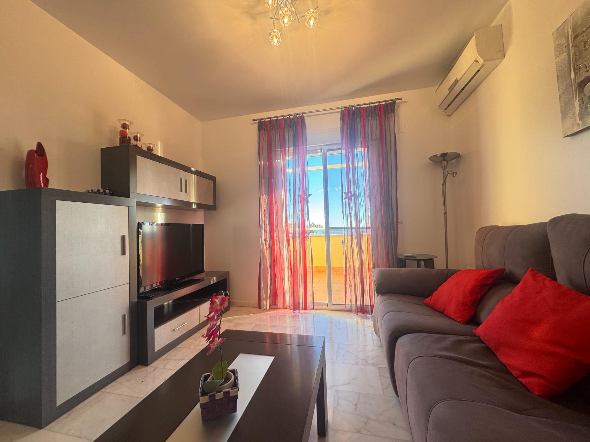 Living room of Flat for sale in Motril  with Air Conditioner and Terrace