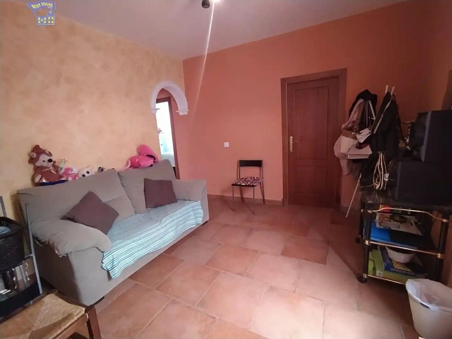 Sala d'estar de Casa o xalet en venda en Arcos de la Frontera amb Aire condicionat