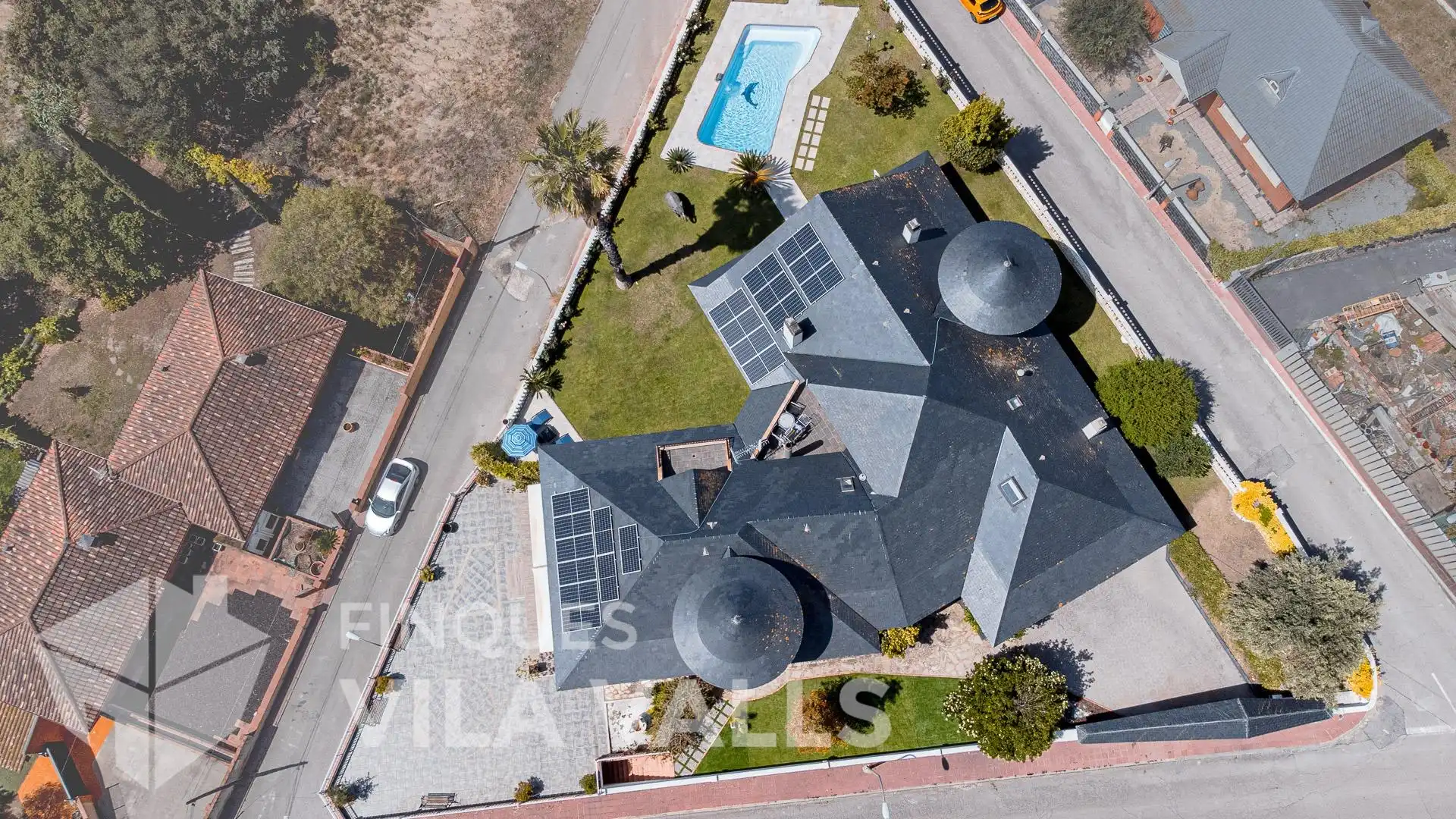Vista exterior de Casa o chalet en venta en Caldes de Montbui con Aire acondicionado, Jardín privado y Terraza