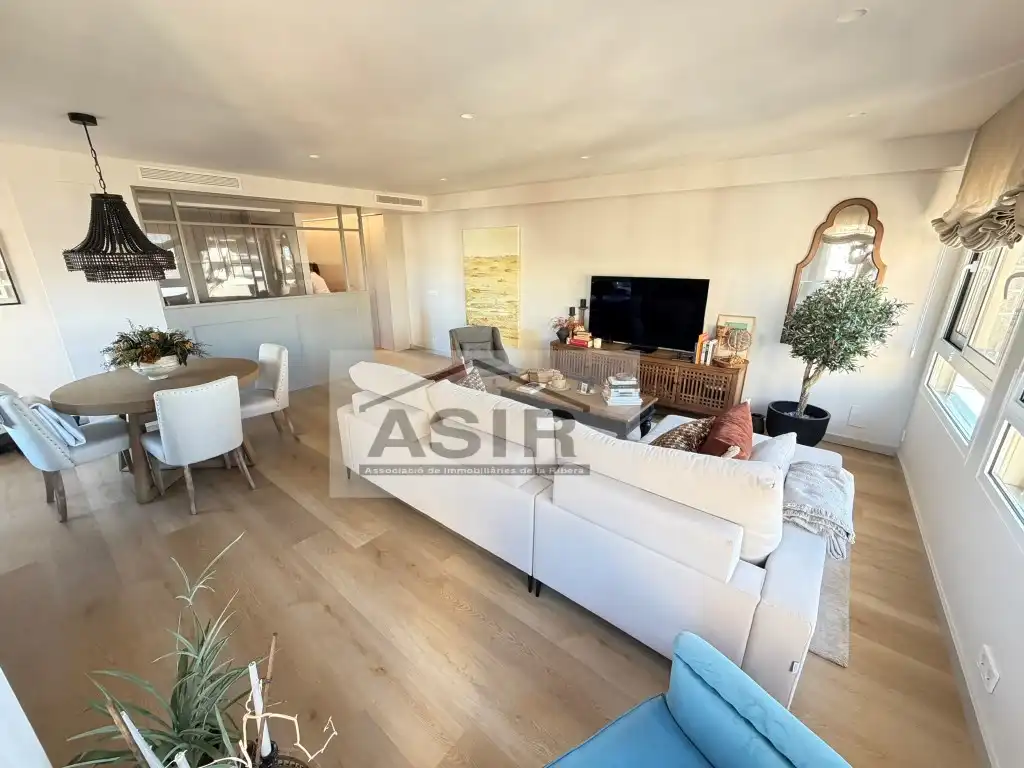 Sala de estar de Piso de alquiler en Alzira con Aire acondicionado