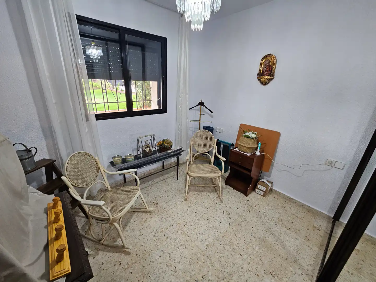 Schlafzimmer von Haus oder Chalet zum Verkauf in Casar de Cáceres mit Möbliert