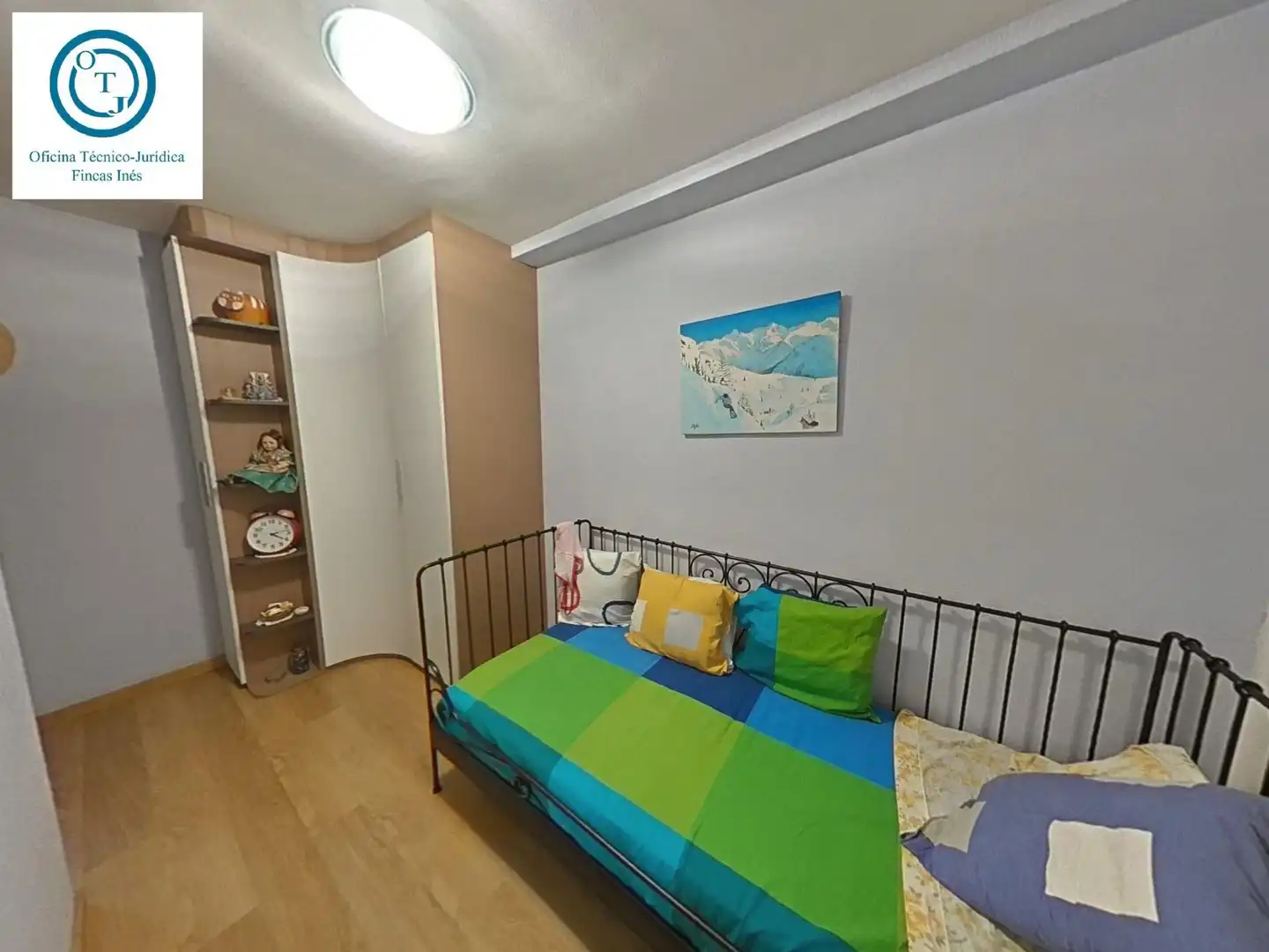 Bedroom of Flat for rent in Mollet del Vallès  with Air Conditioner, Heating and Parquet flooring