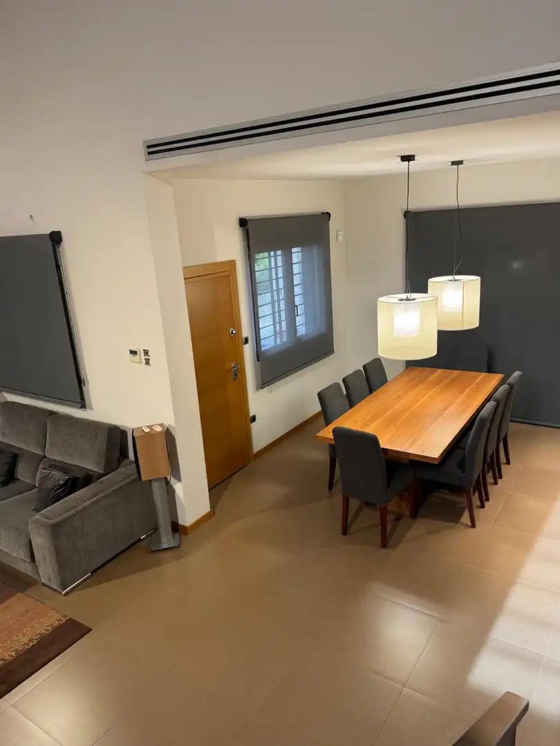 Menjador de Casa o xalet en venda en Elche / Elx amb Aire condicionat, Calefacció i Jardí privat
