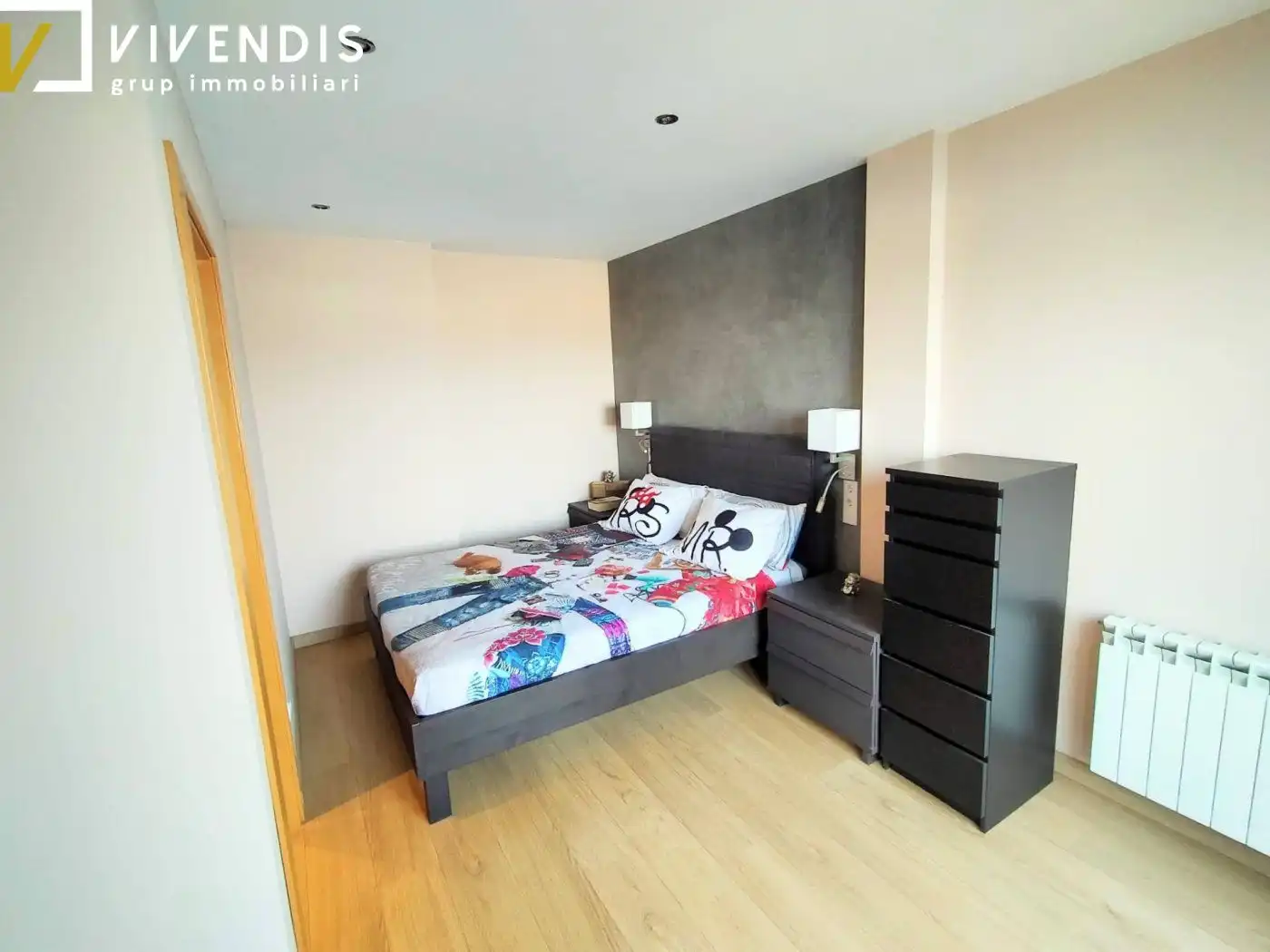 Bedroom of Attic for sale in Mollerussa  with Air Conditioner, Heating and Parquet flooring