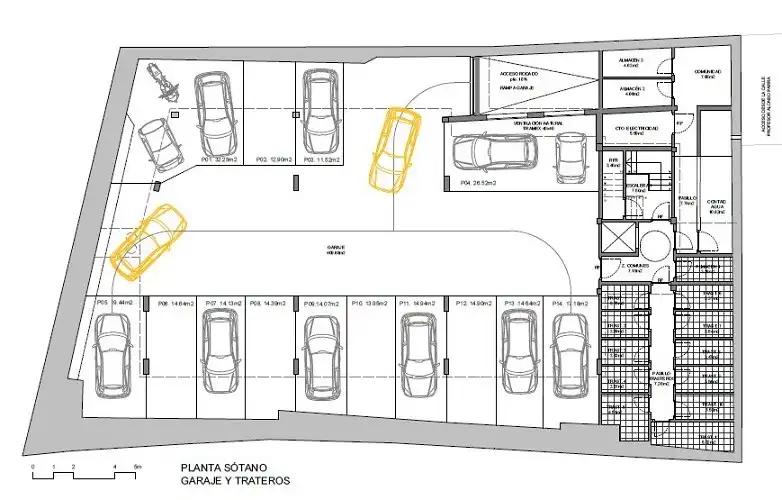 Parking of Ground floor for rent in Torrelodones  with Air Conditioner, Heating and Private garden