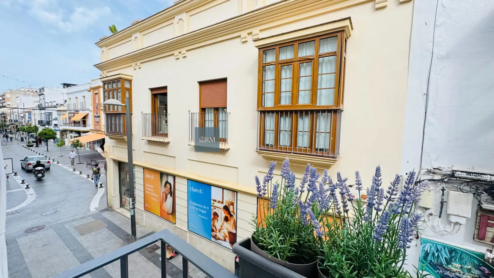 Vista exterior de Apartamento de alquiler en Sanlúcar de Barrameda con Aire acondicionado, Amueblado y Balcón