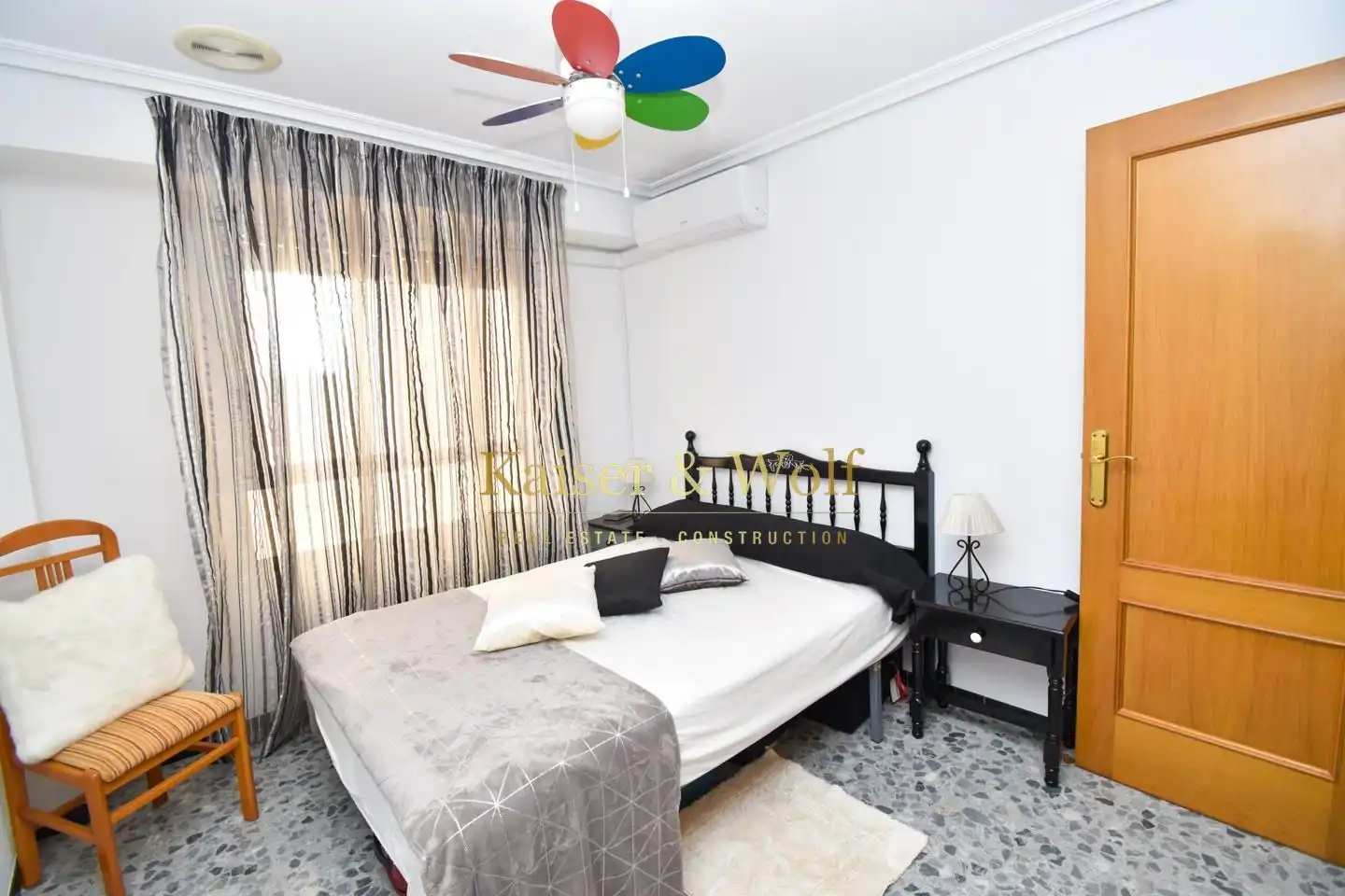 Bedroom of Flat for sale in Santa Pola  with Air Conditioner and Terrace