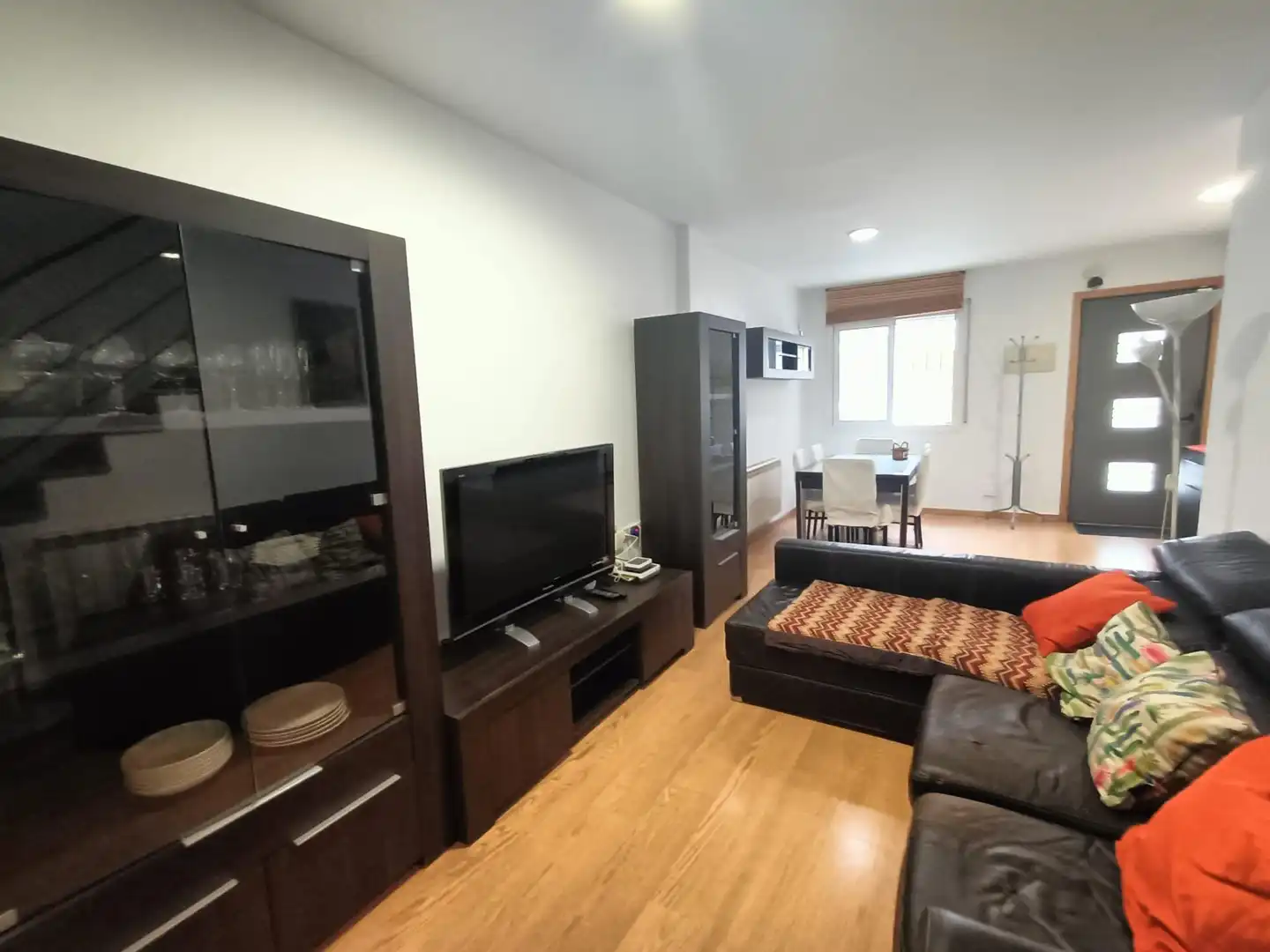 Wohnzimmer von Haus oder Chalet zum Verkauf in Badalona mit Klimaanlage, Heizung und Parkett