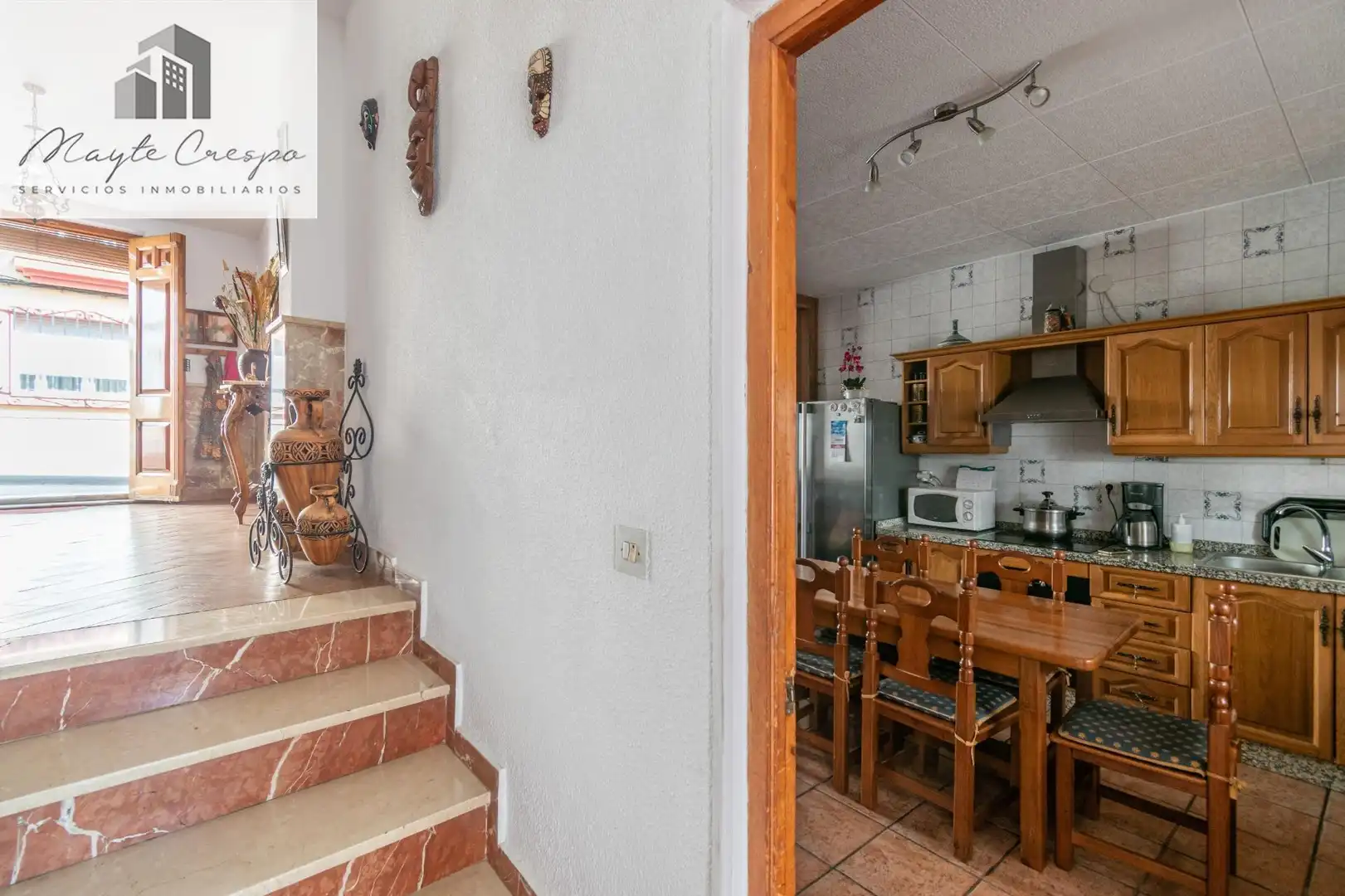 Cuina de Casa o xalet en venda en Atarfe amb Aire condicionat, Terrassa i Traster