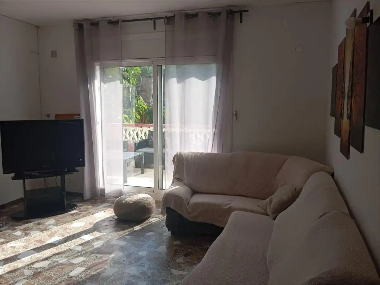 Living room of Houses for rent in Calafell  with Air Conditioner, Private garden and Swimming Pool