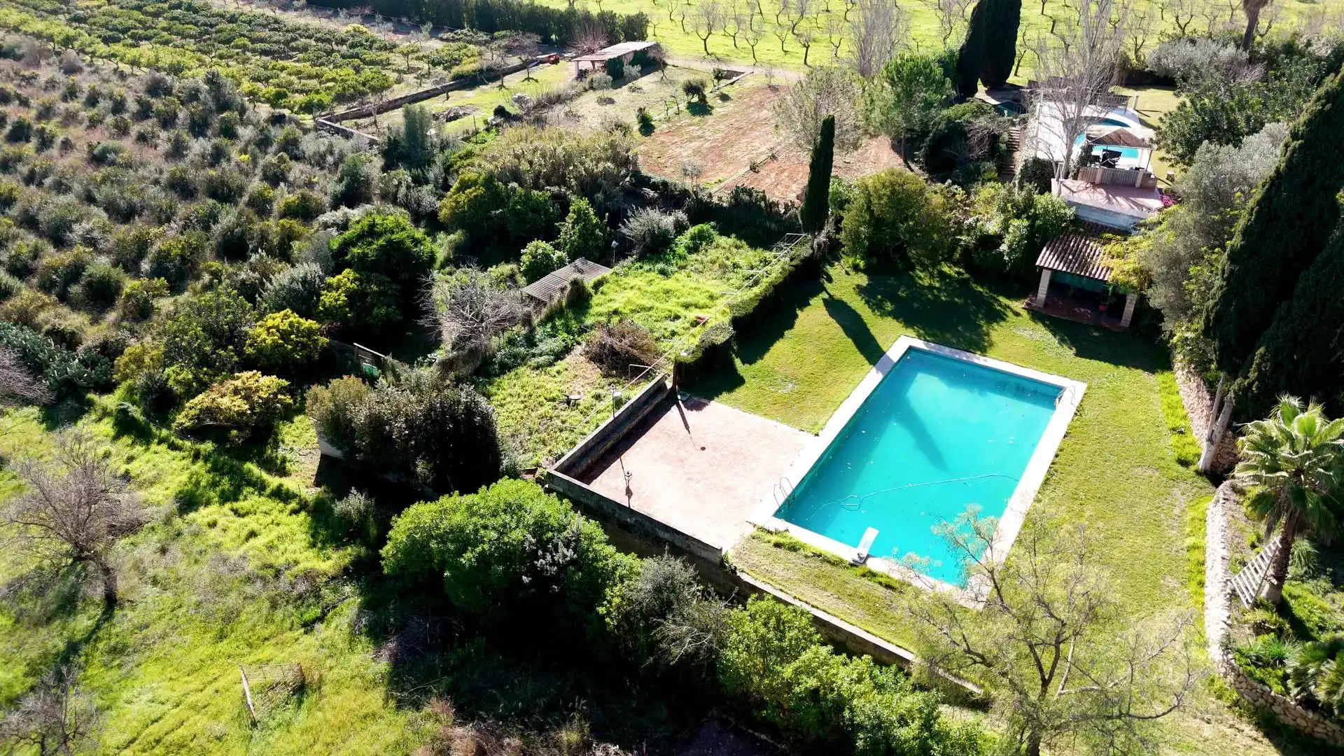 Piscina de Finca rústica en venda en  Palma de Mallorca amb Aire condicionat