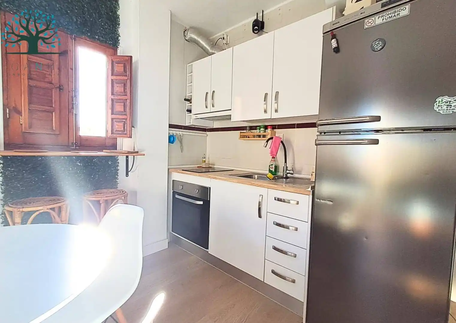 Cuina de Apartament en venda en Mazarrón amb Aire condicionat, Terrassa i Moblat