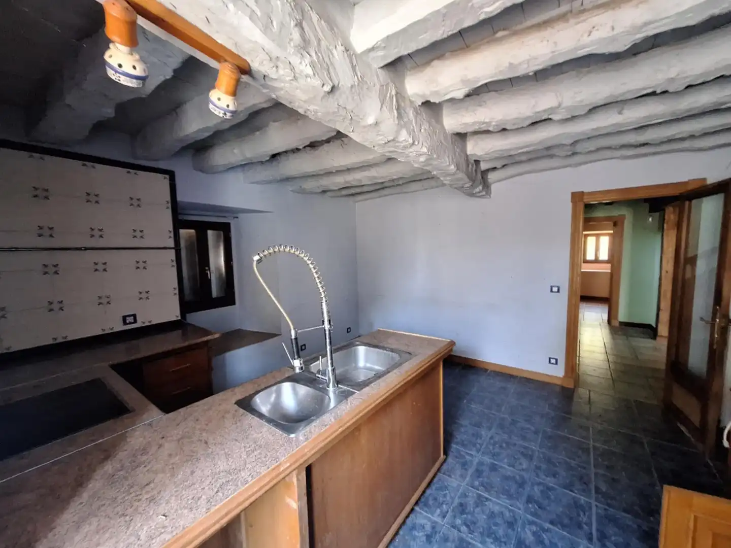 Cocina de Casa o chalet en venta en Valle de Santibáñez con Jardín privado y Trastero