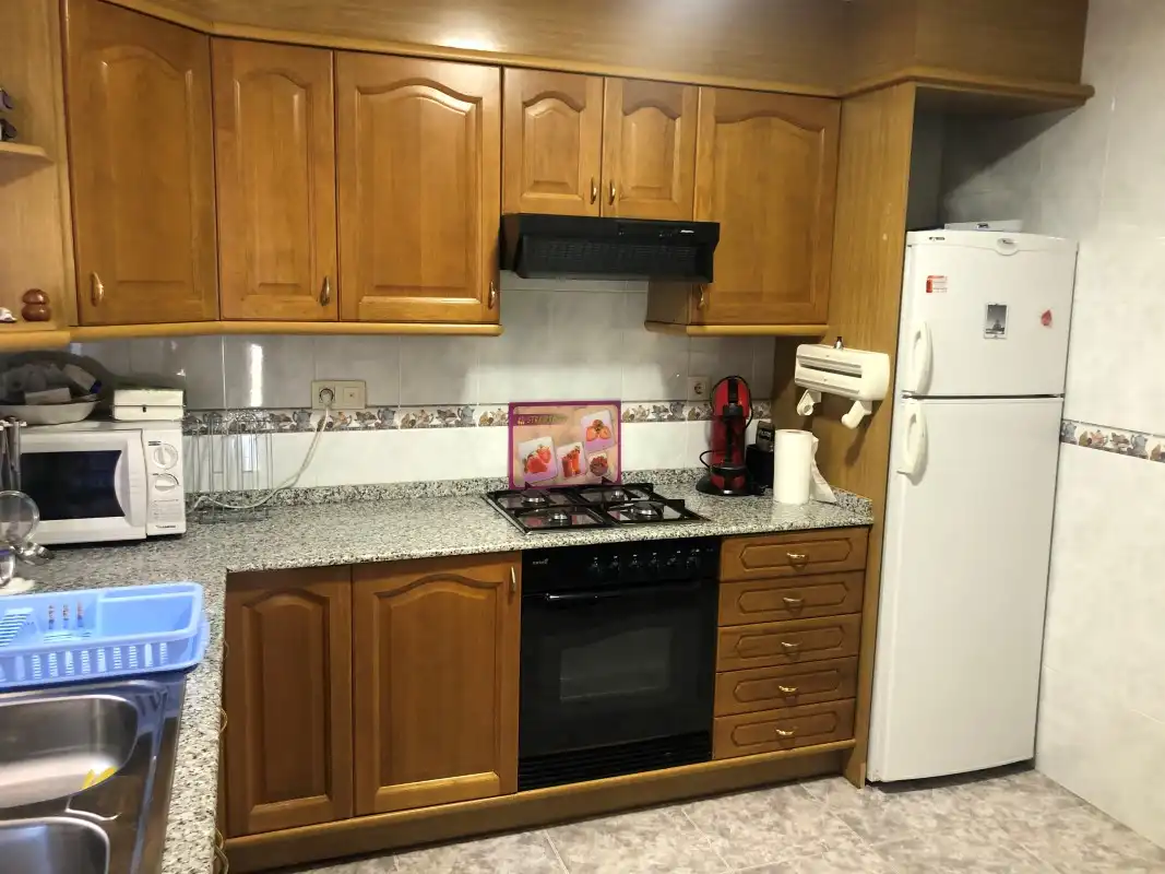 Cuina de Casa adosada en venda en Ròtova amb Aire condicionat, Moblat i Balcó