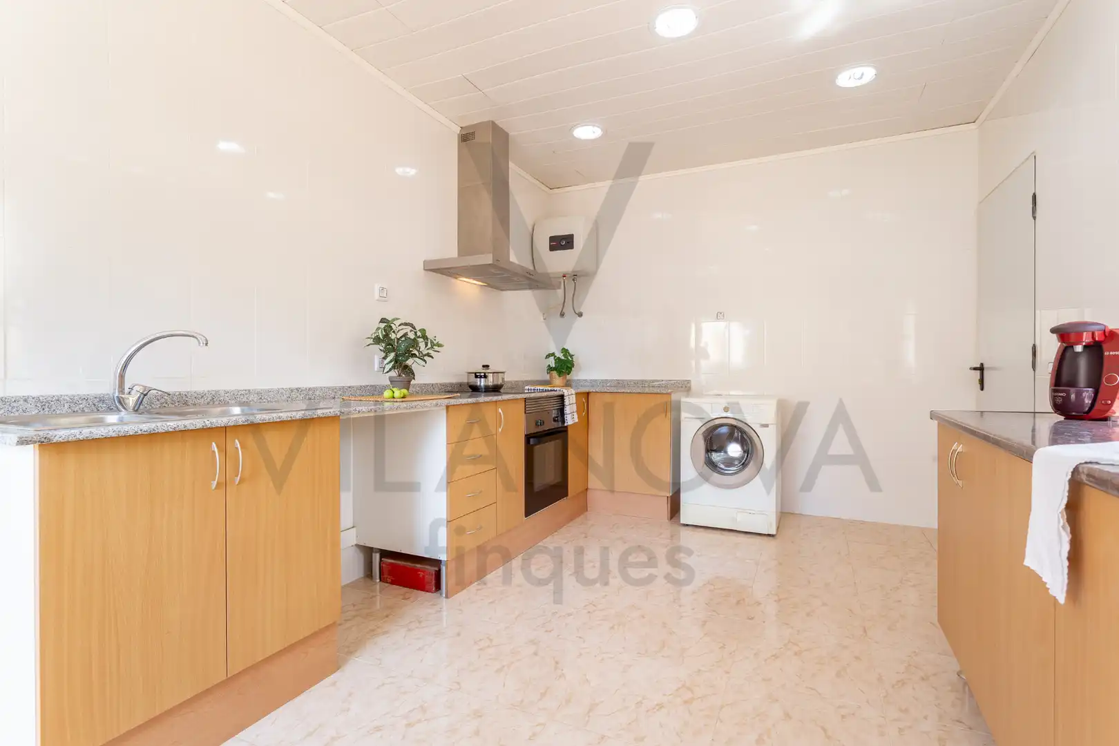 Cocina de Casa o chalet en venta en Cabra del Camp con Aire acondicionado, Calefacción y Jardín privado