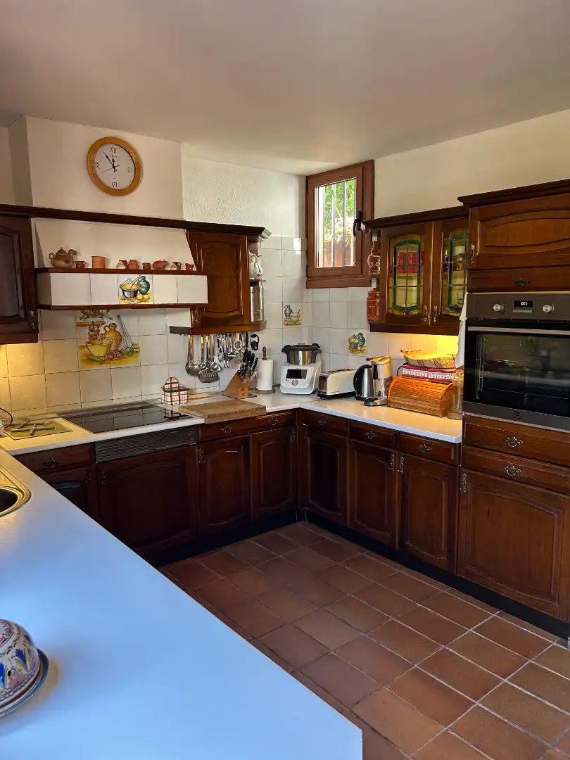 Cocina de Casa o chalet en venta en Vigo  con Calefacción, Jardín privado y Parquet