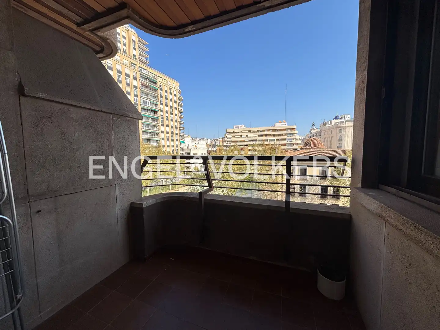 Terrasse von Wohnung zur Miete in Valencia mit Klimaanlage, Heizung und Balkon