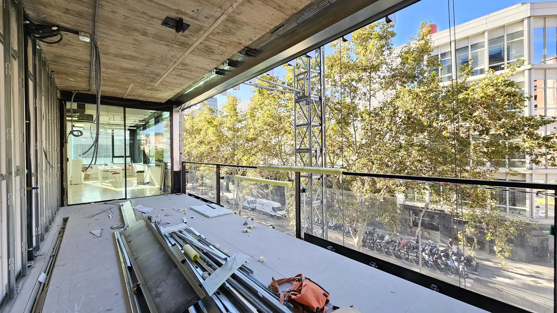 Terraza de Oficina de alquiler en Barcelona con Aire acondicionado, Calefacción y Terraza