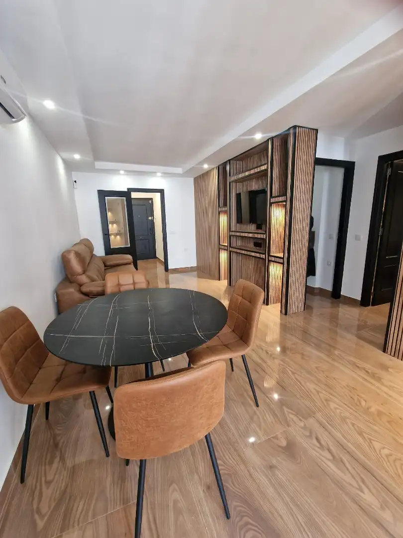 Sala d'estar de Apartament en venda en Torrevieja amb Aire condicionat, Terrassa i Moblat