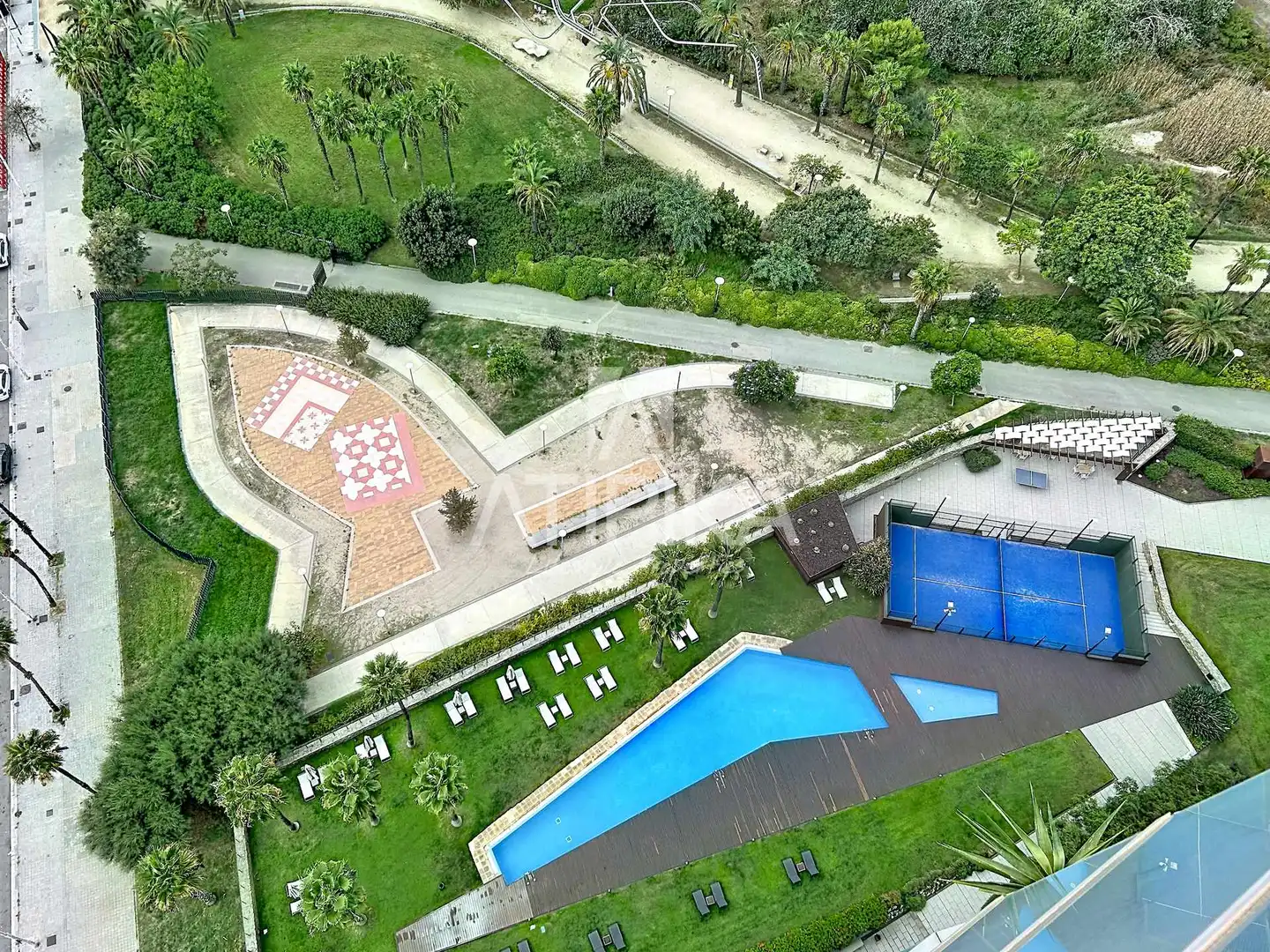 Piscina de Àtic de lloguer en Sant Martí