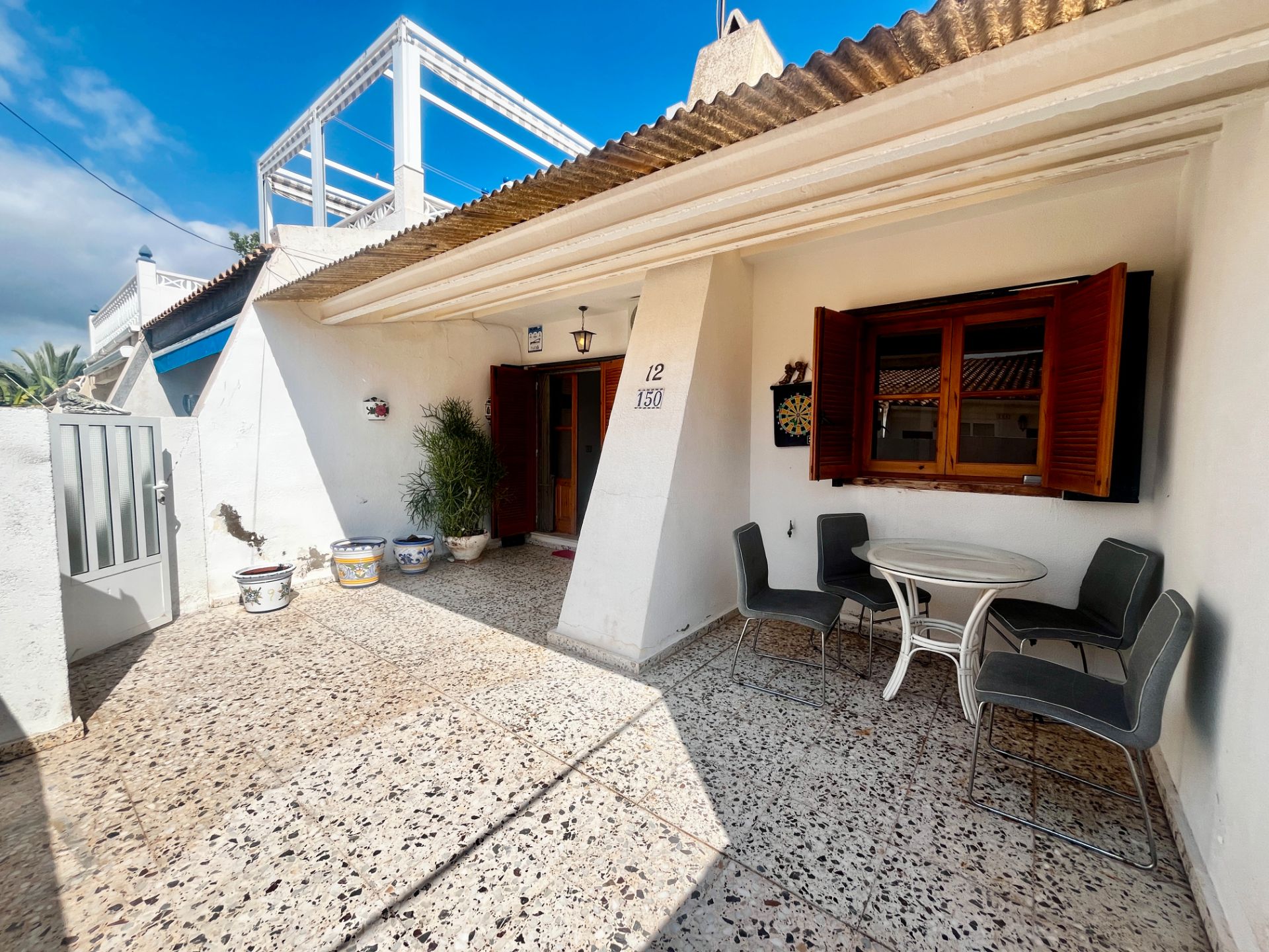 Exterior view of Single-family semi-detached for sale in Orihuela  with Air Conditioner, Heating and Terrace