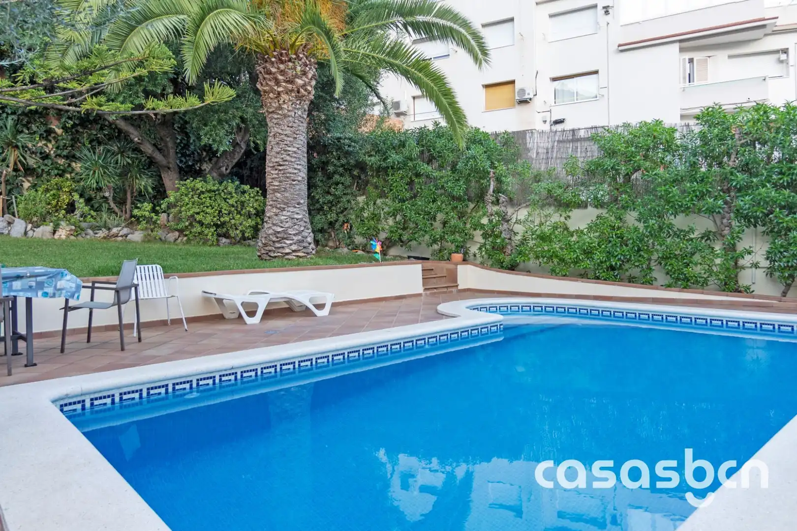Swimming pool of Houses for sale in Castelldefels  with Air Conditioner, Heating and Private garden