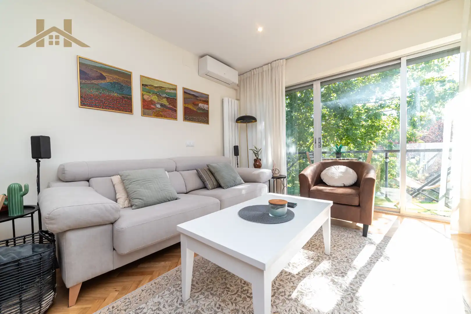 Sala de estar de Piso en venta en Avenida Europa