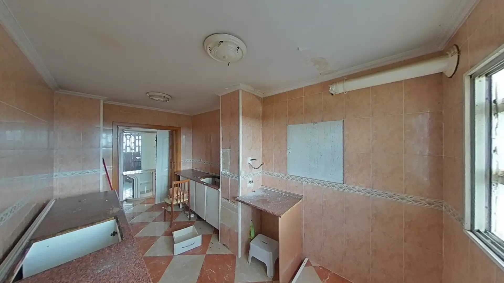 Kitchen of Flat for sale in Málaga  with Balcony