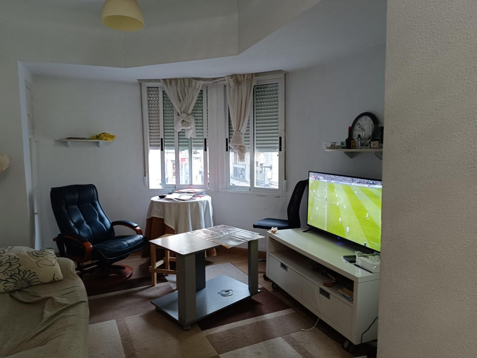 Sala d'estar de Pis en venda en Elche / Elx amb Moblat i Balcó