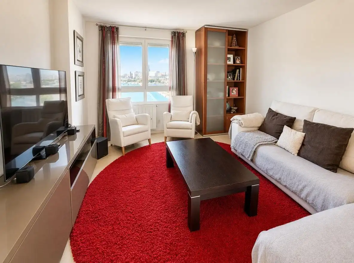 Living room of Attic for sale in Alicante / Alacant  with Heating, Private garden and Terrace