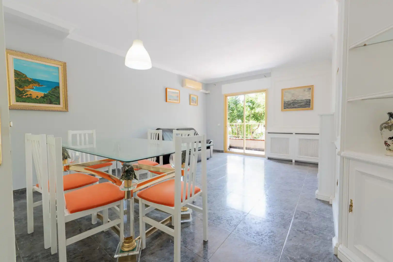 Menjador de Apartament en venda en Castell d'Aro, Platja d'Aro i s'Agaró amb Moblat