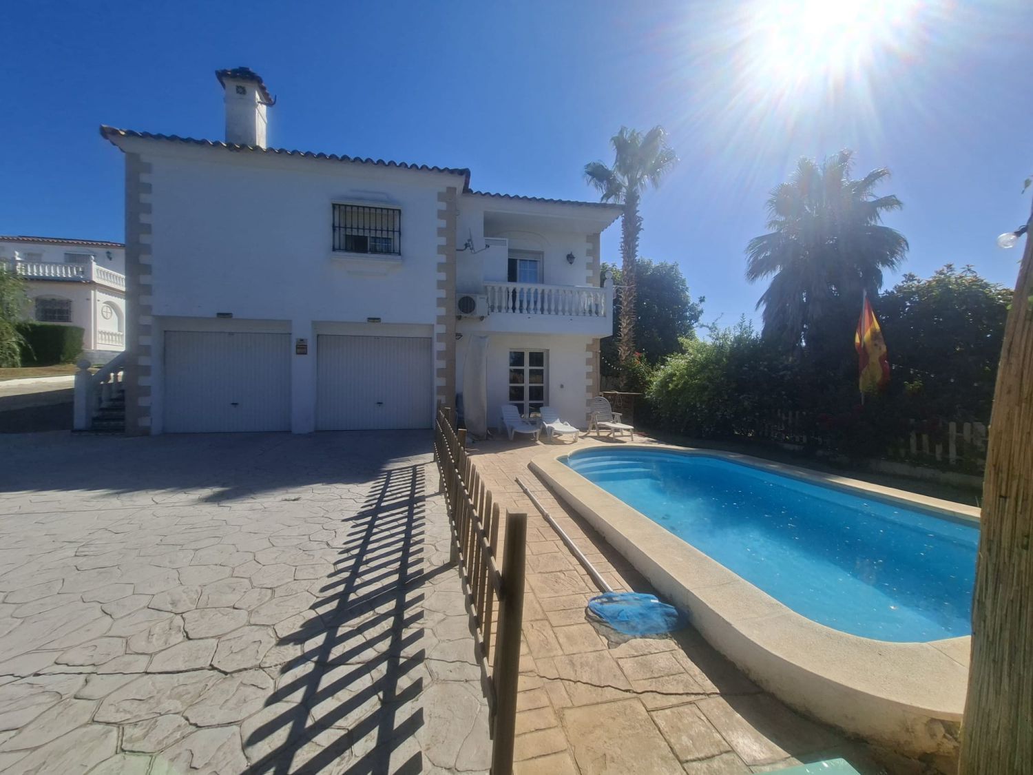 Exterior view of House or chalet for sale in San Roque  with Air Conditioner, Heating and Private garden