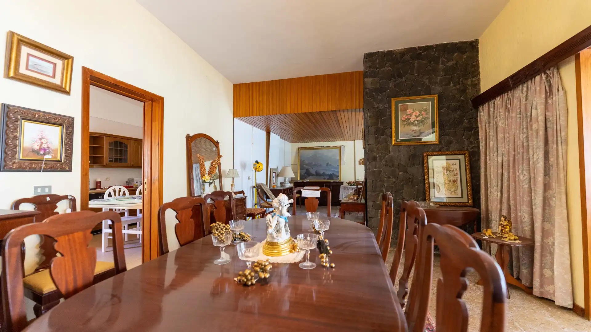 Comedor de Casa o chalet en venta en San Cristóbal de la Laguna con Jardín privado, Trastero y Balcón