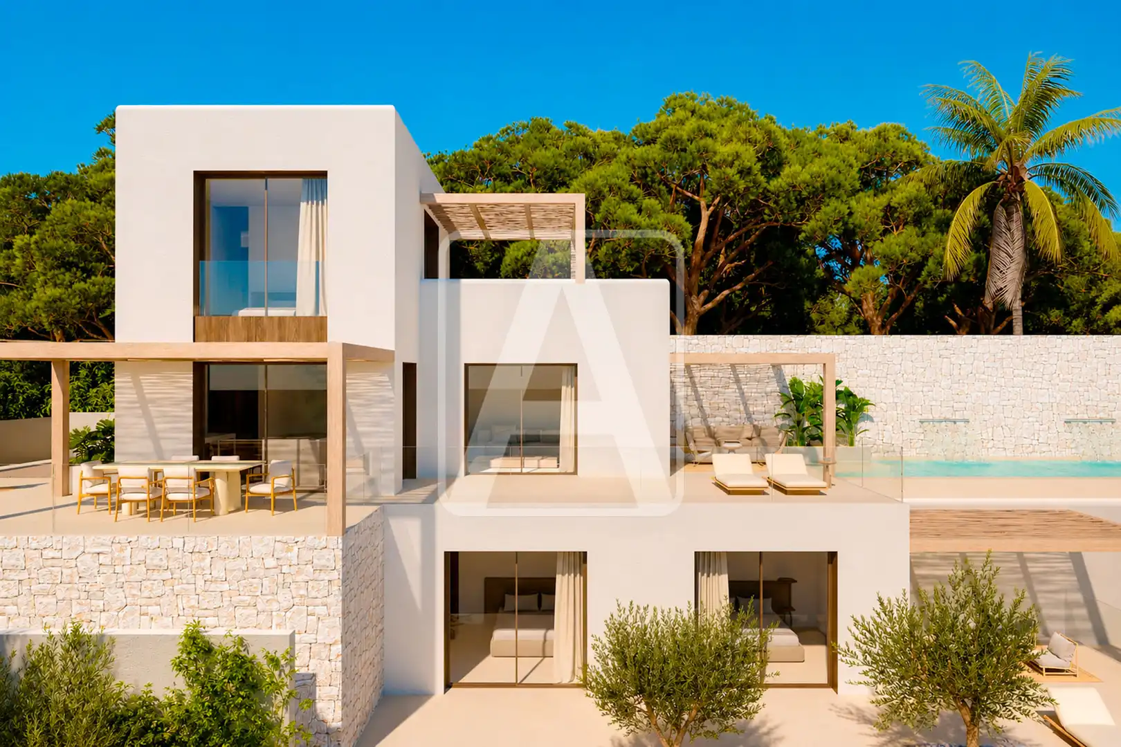 Villa avec piscine à vendre à La Fustera
