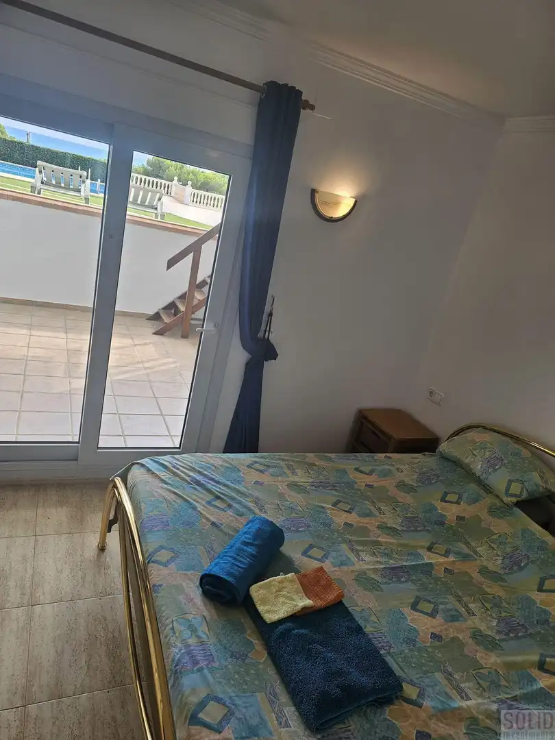 Schlafzimmer von Maisonette zum Verkauf in Moraira mit Klimaanlage, Heizung und Terrasse