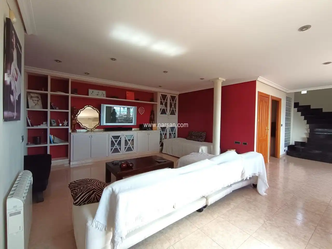 Sala de estar de Casa o chalet en venta en Benicasim / Benicàssim con Aire acondicionado, Calefacción y Terraza
