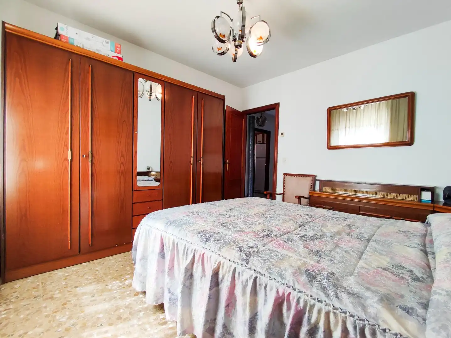 Bedroom of Flat for sale in Argamasilla de Calatrava  with Air Conditioner, Heating and Storage room