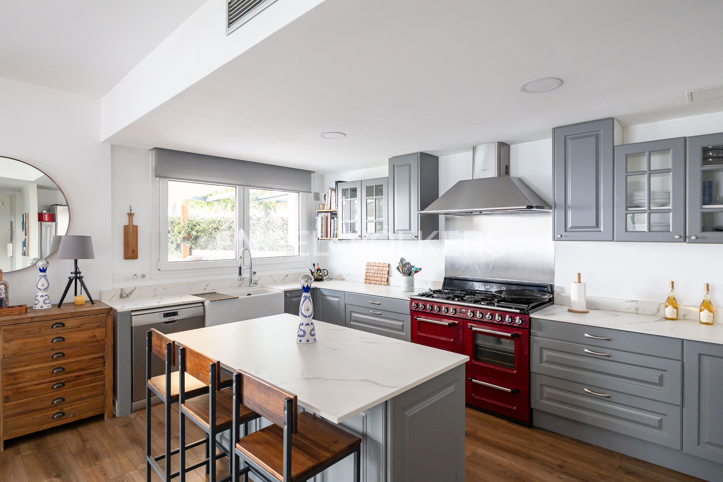 Kitchen of House or chalet to rent in Torrelodones  with Air Conditioner, Heating and Private garden