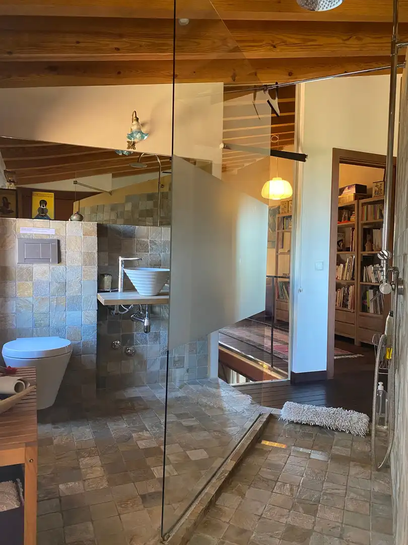 Baño de Casa o chalet de alquiler en Santa María del Camí con Terraza y Balcón