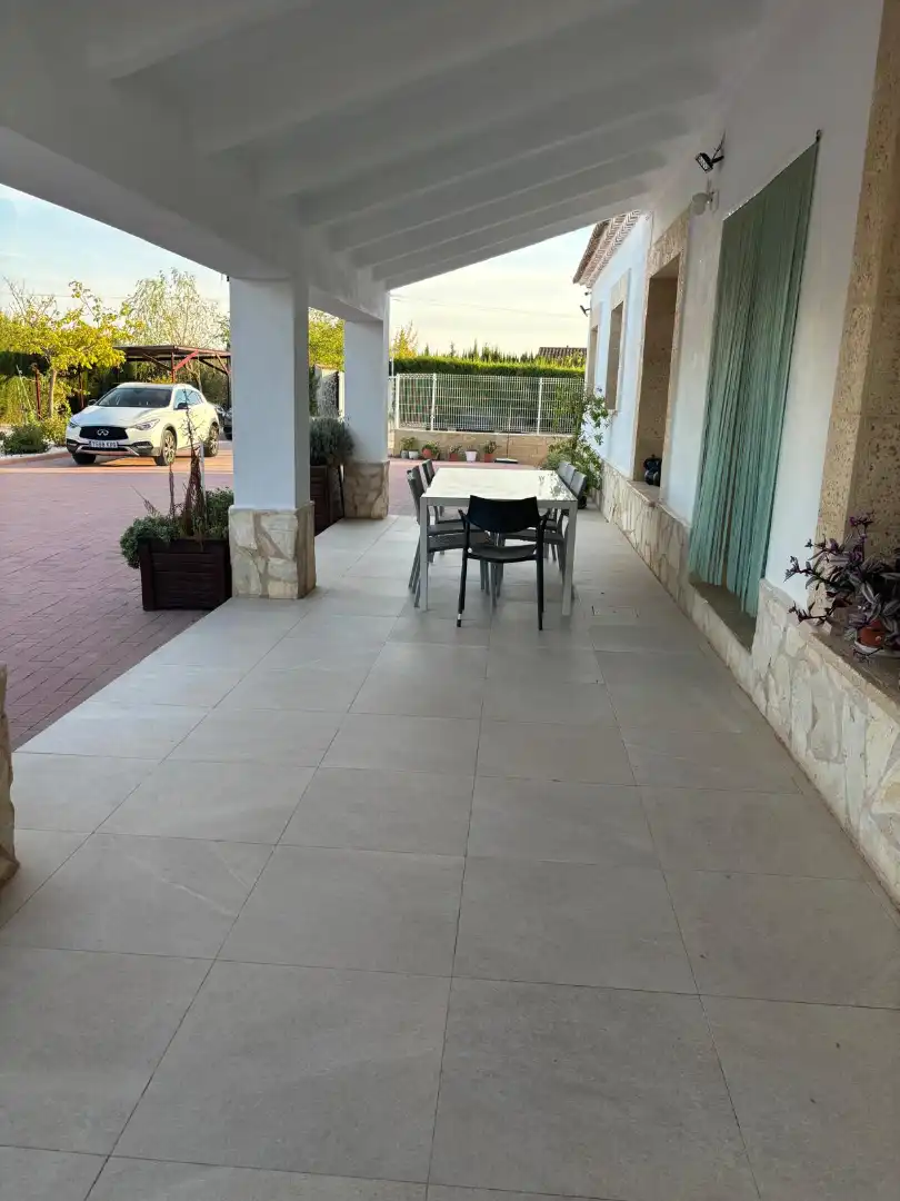 Terraza de Casa o chalet en venta en Villarrobledo con Aire acondicionado, Calefacción y Jardín privado