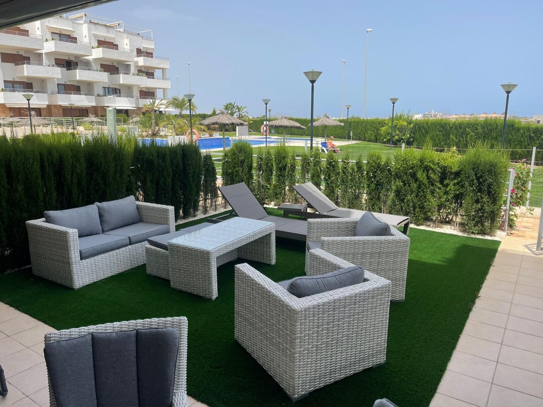 Terrace of Apartment for sale in Orihuela  with Private garden and Community pool