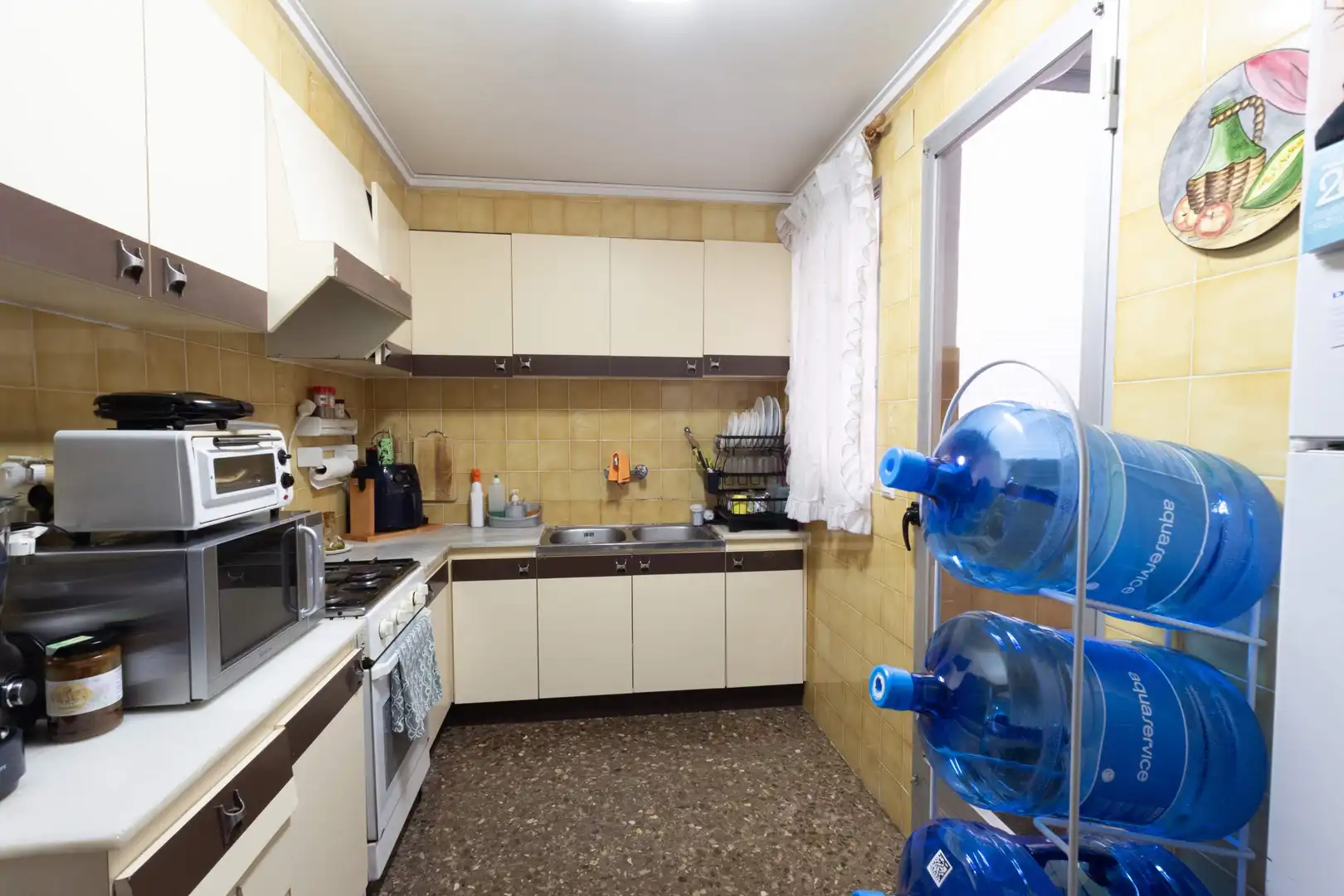 Küche von Wohnung zum Verkauf in Gandia mit Balkon