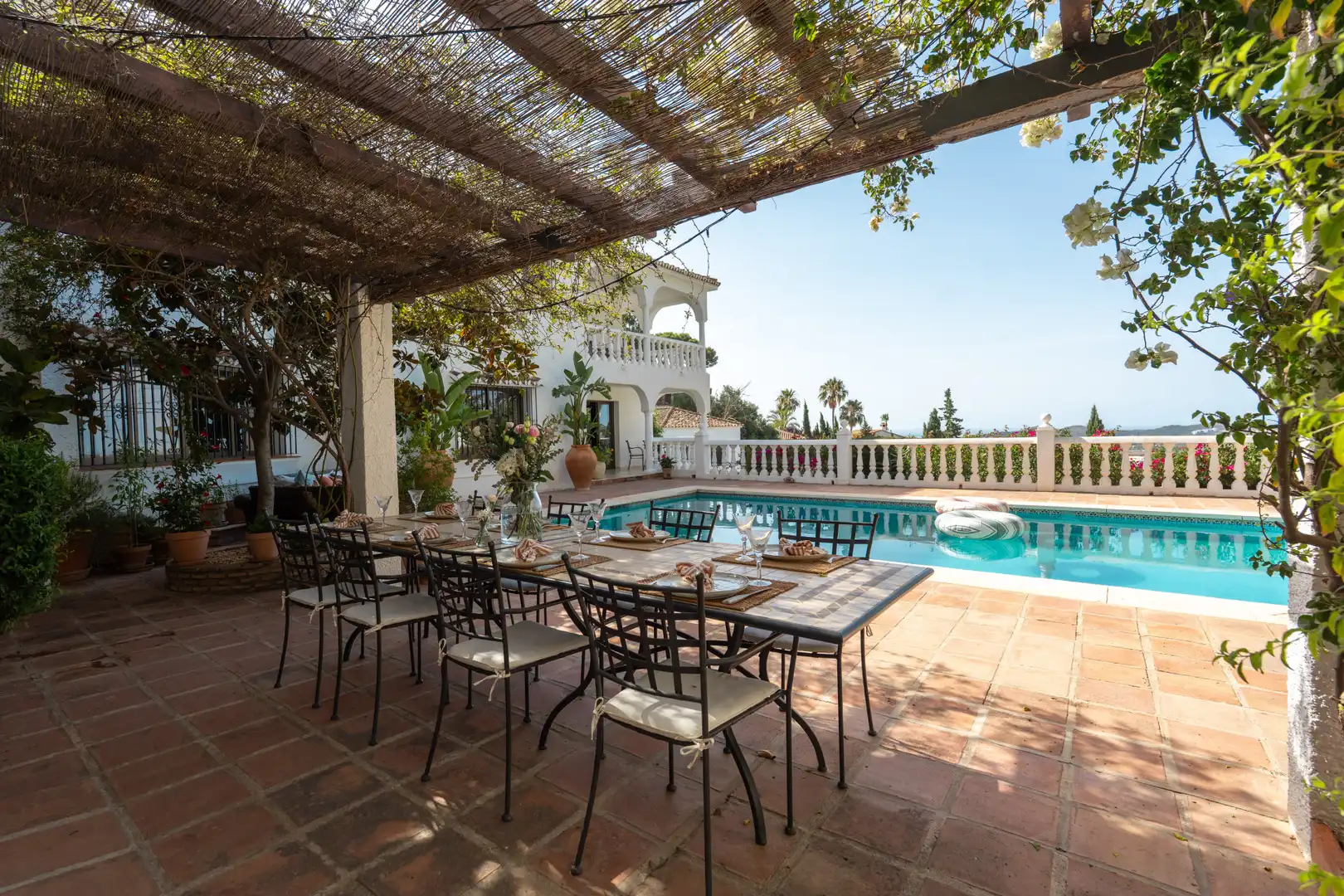 Terrassa de Casa o xalet en venda en Mijas amb Aire condicionat, Jardí privat i Terrassa