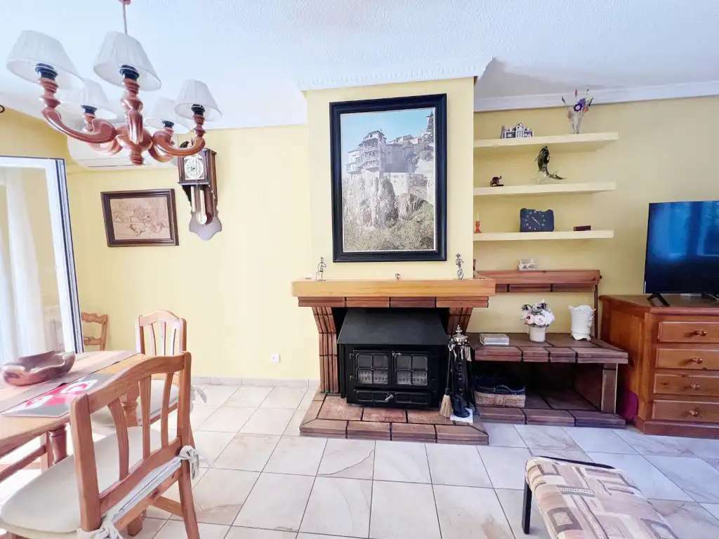 Sala d'estar de Casa o xalet en venda en Getafe amb Aire condicionat, Calefacció i Terrassa