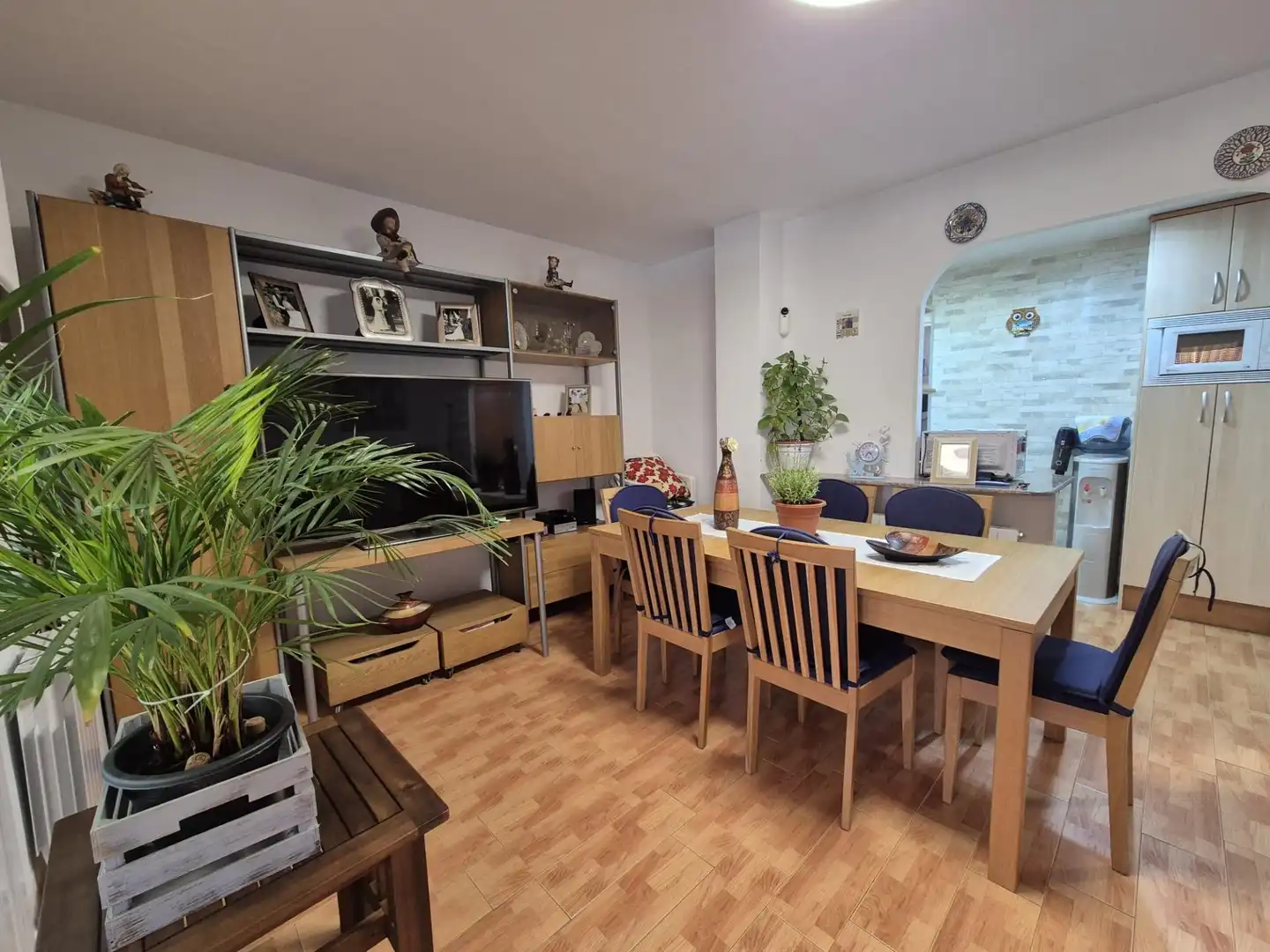 Esszimmer von Erdgeschoss zum Verkauf in El Vendrell mit Klimaanlage, Heizung und Terrasse