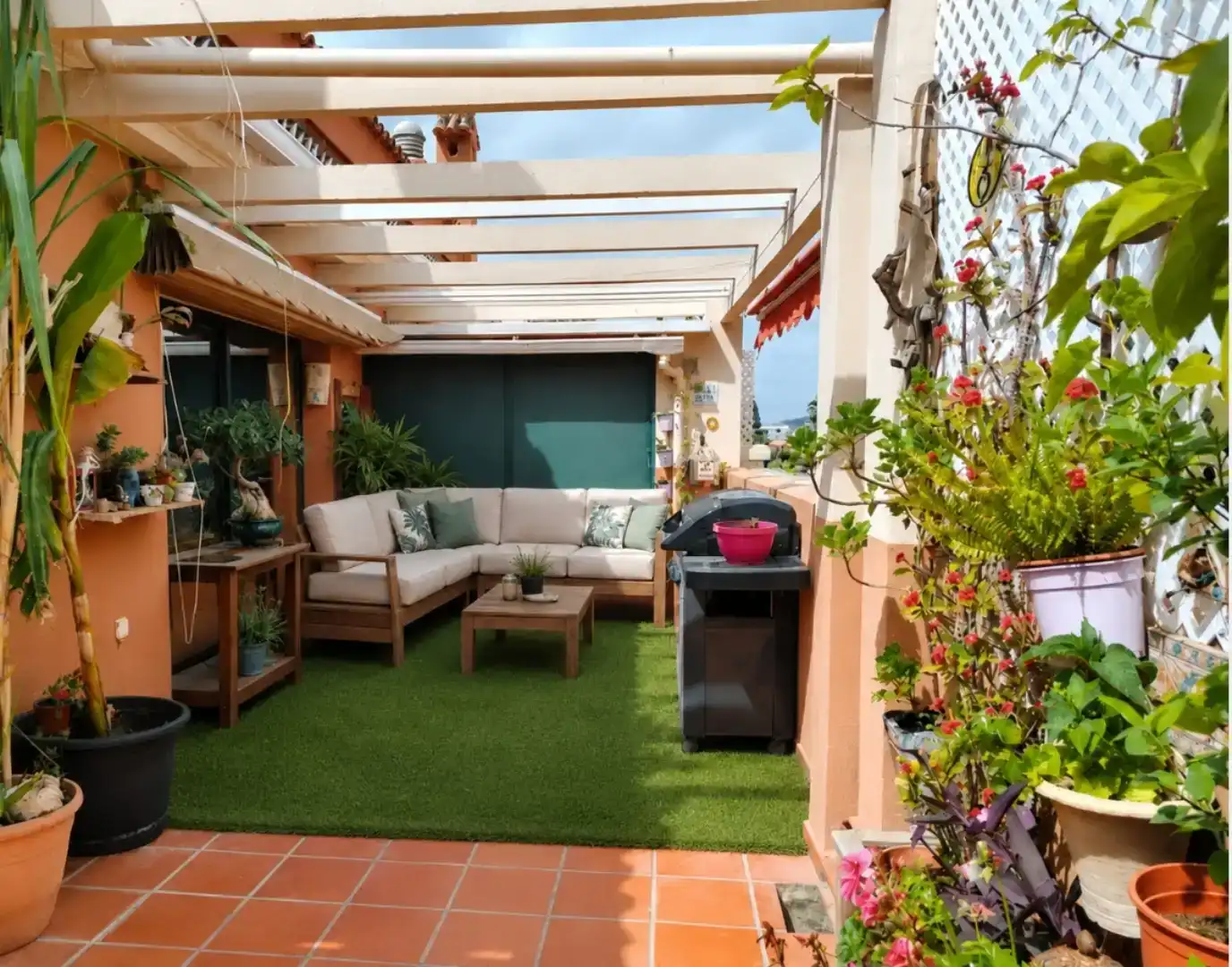 Terraza de Ático en venta en Marbella con Aire acondicionado y Trastero