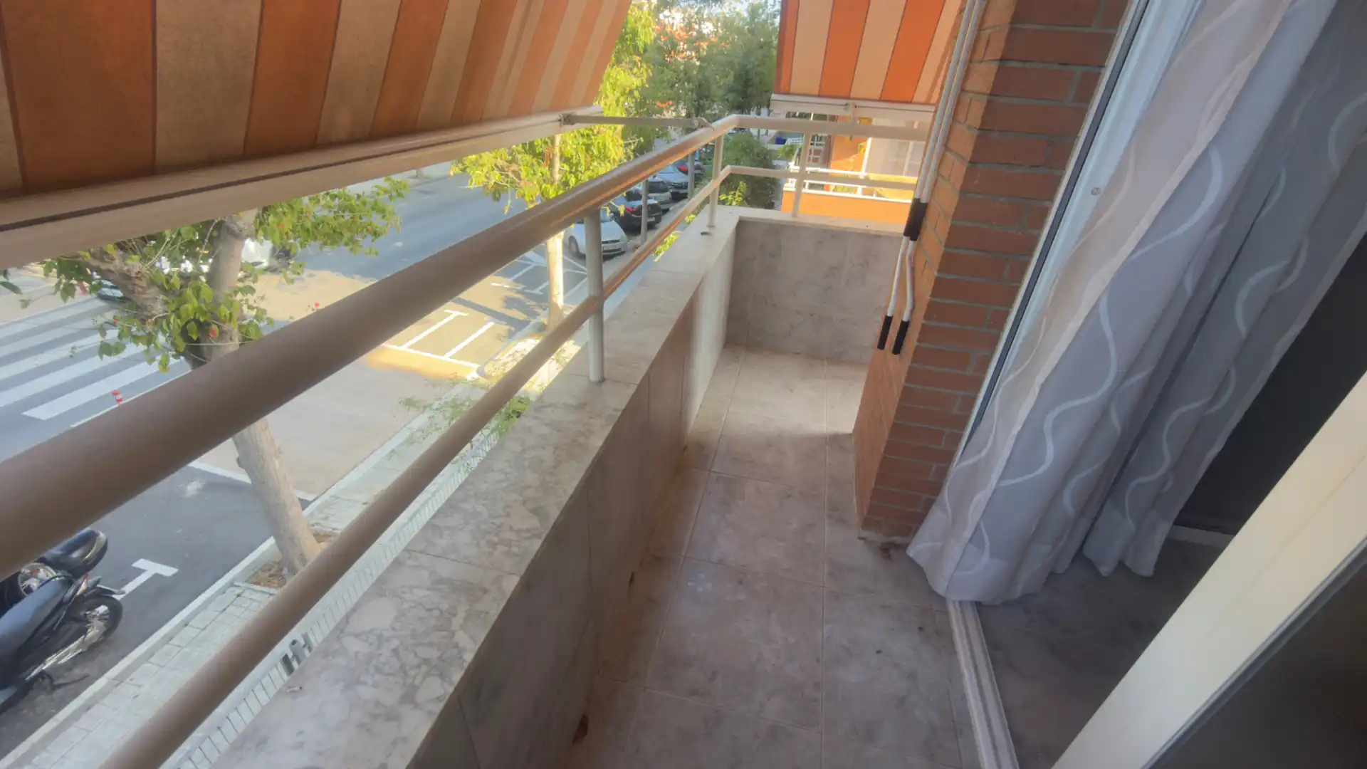 Terrassa de Pis de lloguer en Vilanova i la Geltrú amb Aire condicionat, Calefacció i Jardí privat